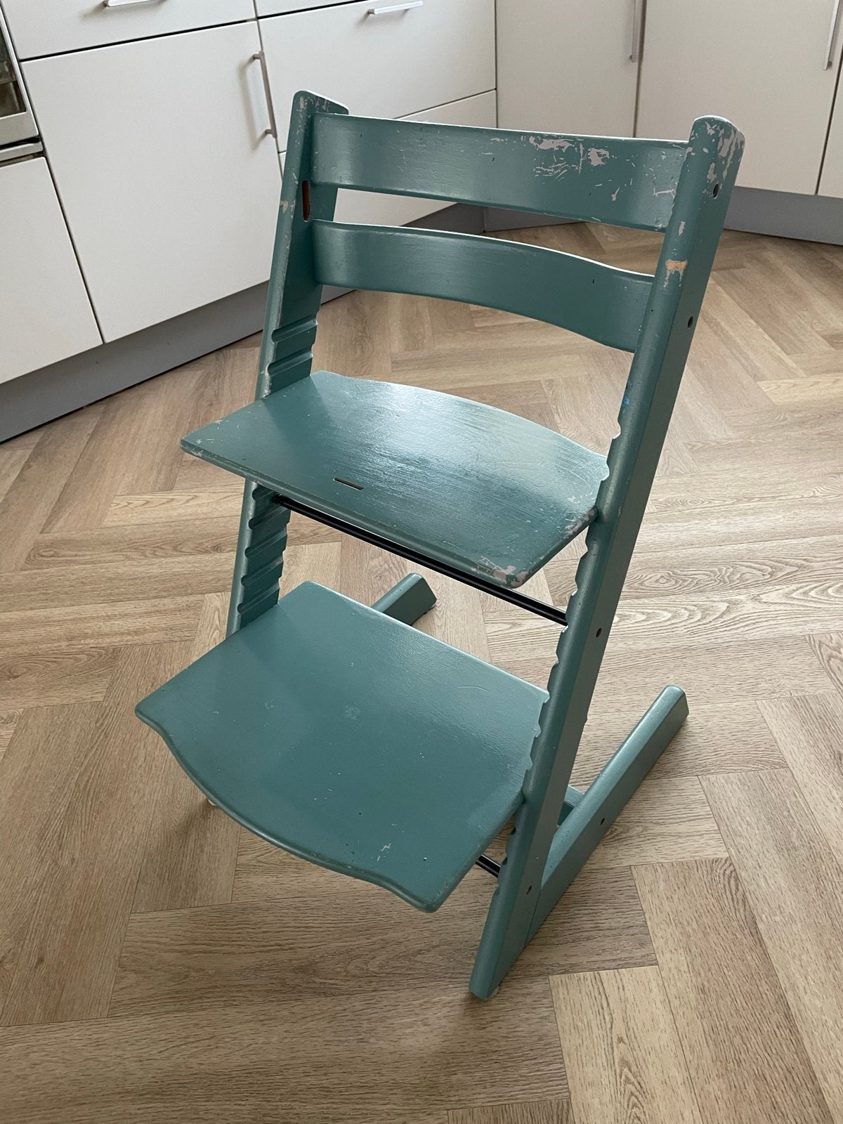 Stokke Tripp Trapp meegroeistoel - Groen, Ophalen, Gebruikt, Meegroeistoel