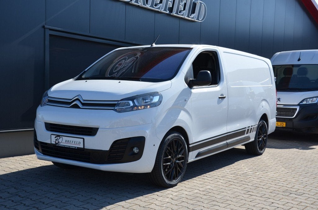 Citroen JUMPY 2.0 Blue Hdi L3 Autom 140pk ***BPM VRIJ***, Auto's, Citroën, Wit, Bedrijf, Geïmporteerd