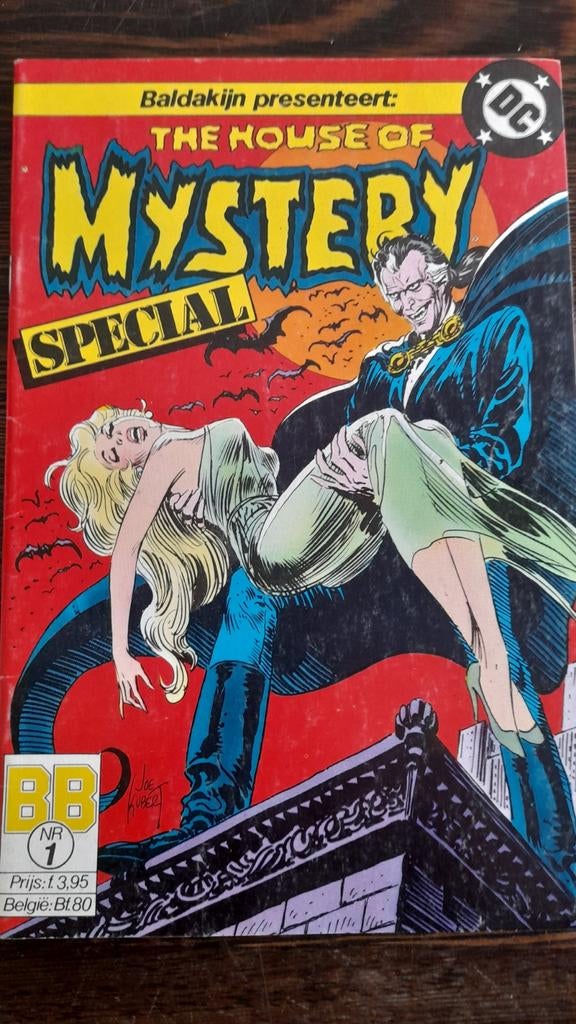 Vintage Stripboeken: House of Mystery, Sgt. Rock, Klauw, Meerdere stripboeken, Ophalen of Verzenden, Gelezen, Diverse