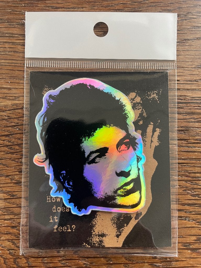 Bob Dylan Like a Rolling Stone Hologram Sticker, Verzenden, Nieuw, Overige typen