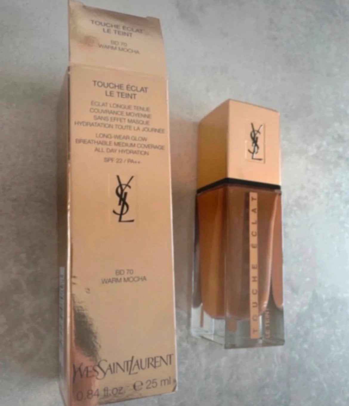 Yves Saint Laurent Touche Éclat Le Teint foundation – BD70, Ophalen of Verzenden, Nieuw