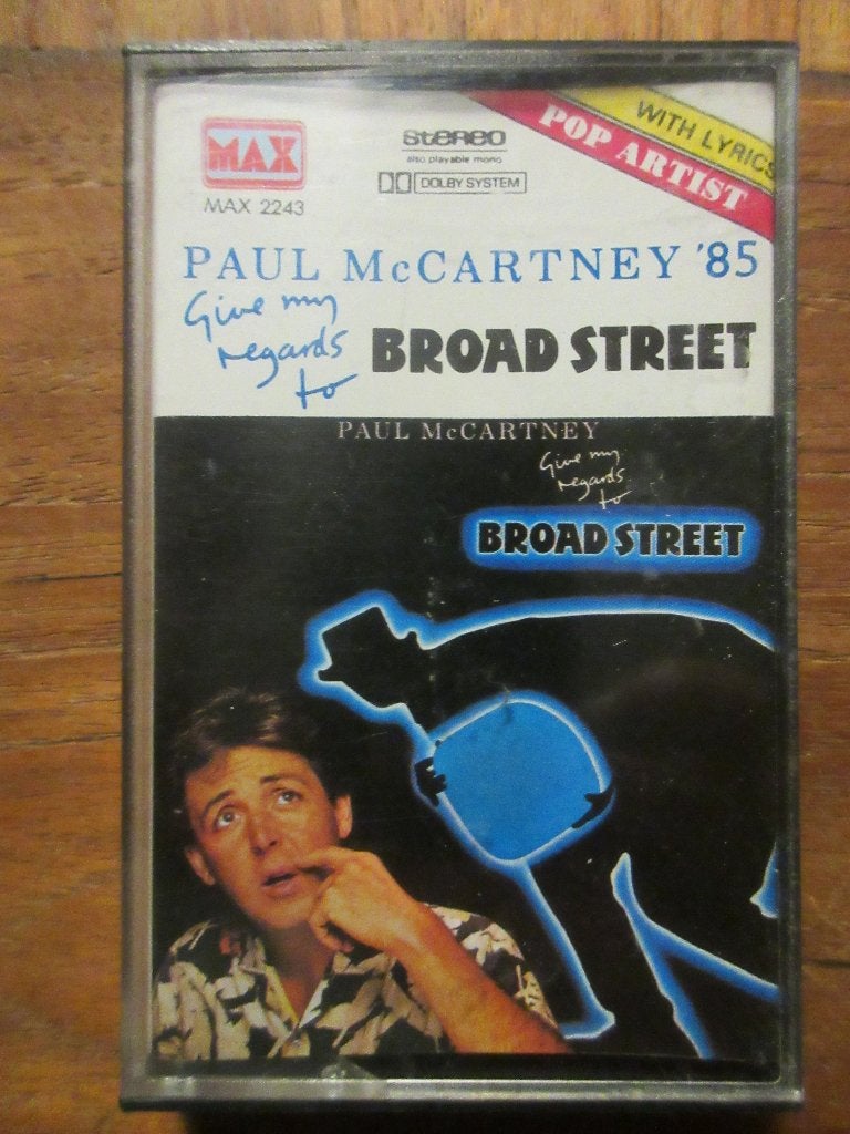 Paul McCartney – Give My Regards To Broad Street - cassette, Cd's en Dvd's, Gebruikt, -, -, 1 bandje