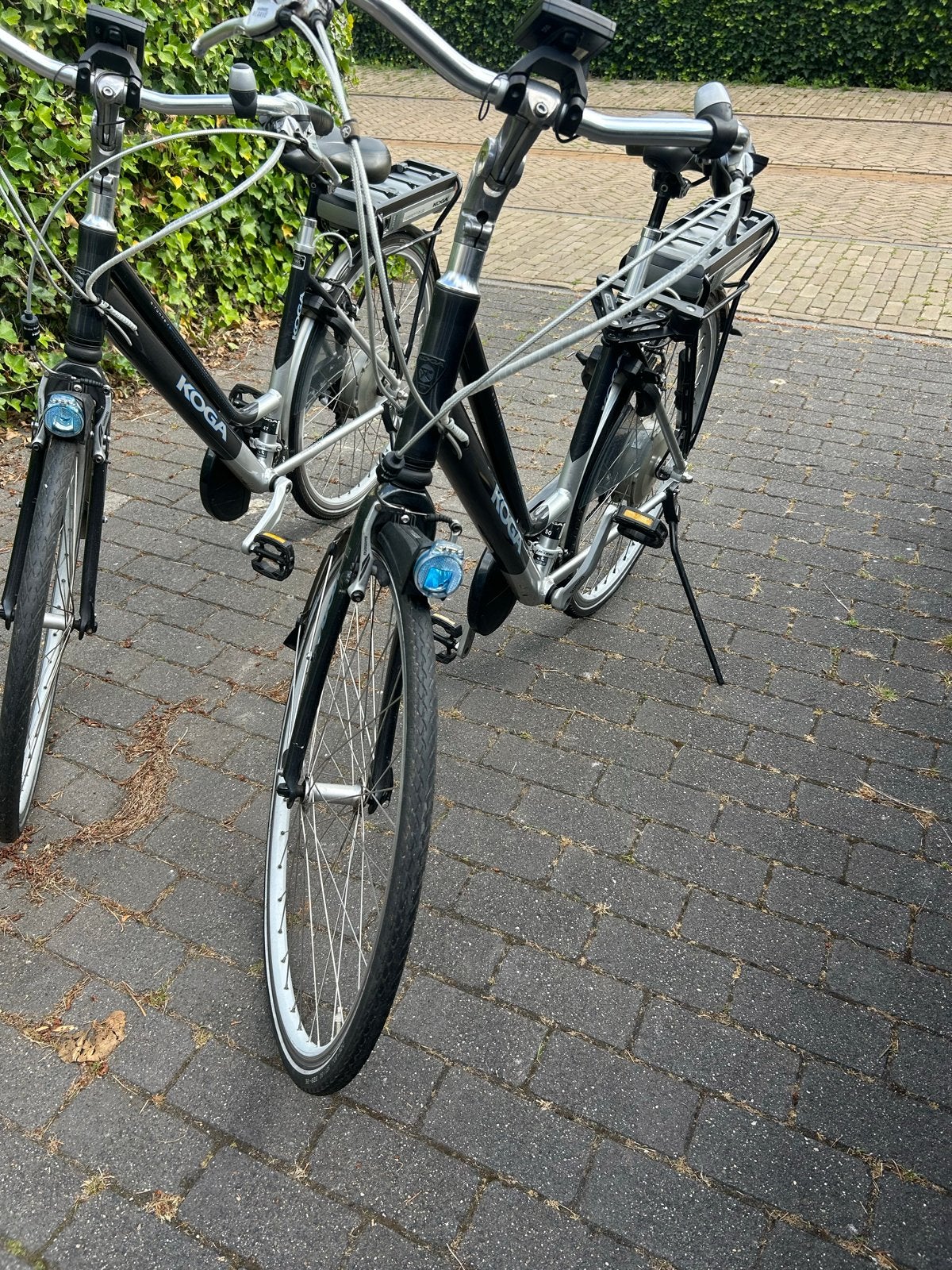 2x Koga E-runner E-bikes - Opknappers, Minder dan 30 km per accu, Gebruikt, 47 tot 51 cm, Ophalen