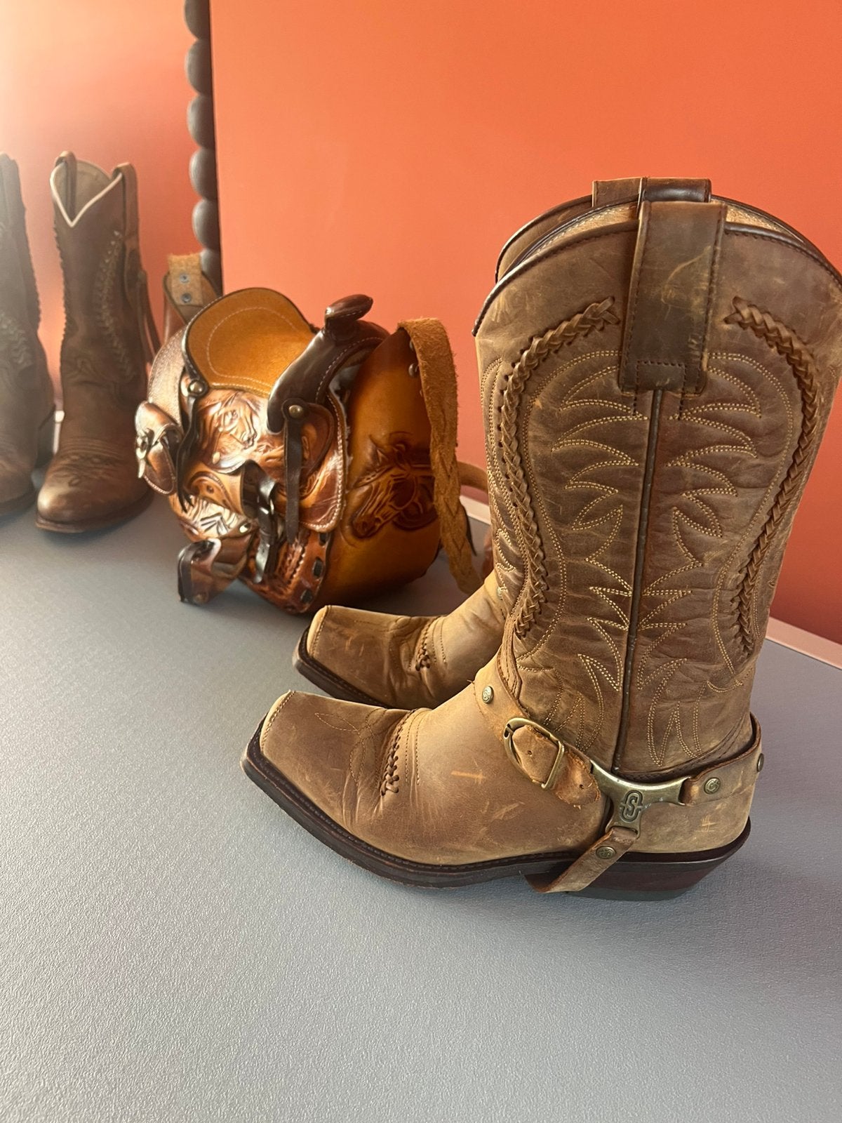 Originele Sendra laarzen maat 36, Kleding | Dames, Schoenen, Ophalen, Zo goed als nieuw, Bruin, Hoge laarzen