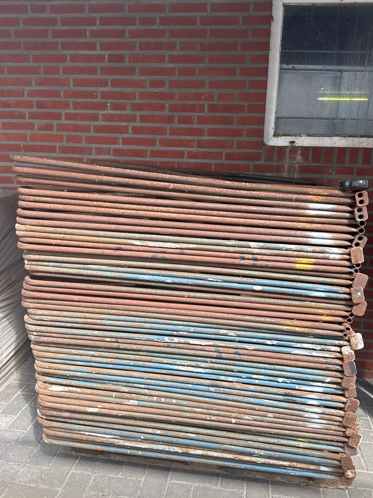 Metselschragen / Klapschragen 24 stuks 1.20 hoog, Ophalen, Gebruikt, Gevelsteiger, Minder dan 2 meter