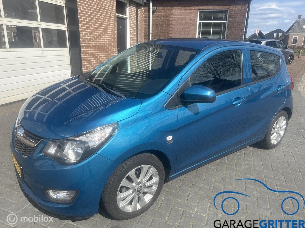 Opel KARL 1.0 ecoFLEX Innovation, Auto's, 839 kg, Euro 6, Blauw, Origineel Nederlands