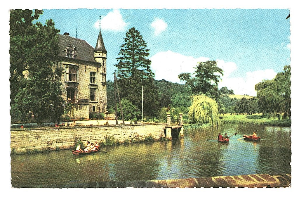 38045	Valkenburg	1964 Kasteel Chaloen	 Gelopen met postzegel