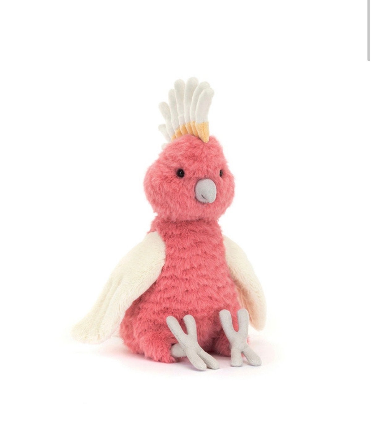 GEZOCHT. Jellycat Roze Kaketoe Knuffel Squakkato, Kinderen en Baby's, Speelgoed | Knuffels en Pluche, Jellycat, Overige typen