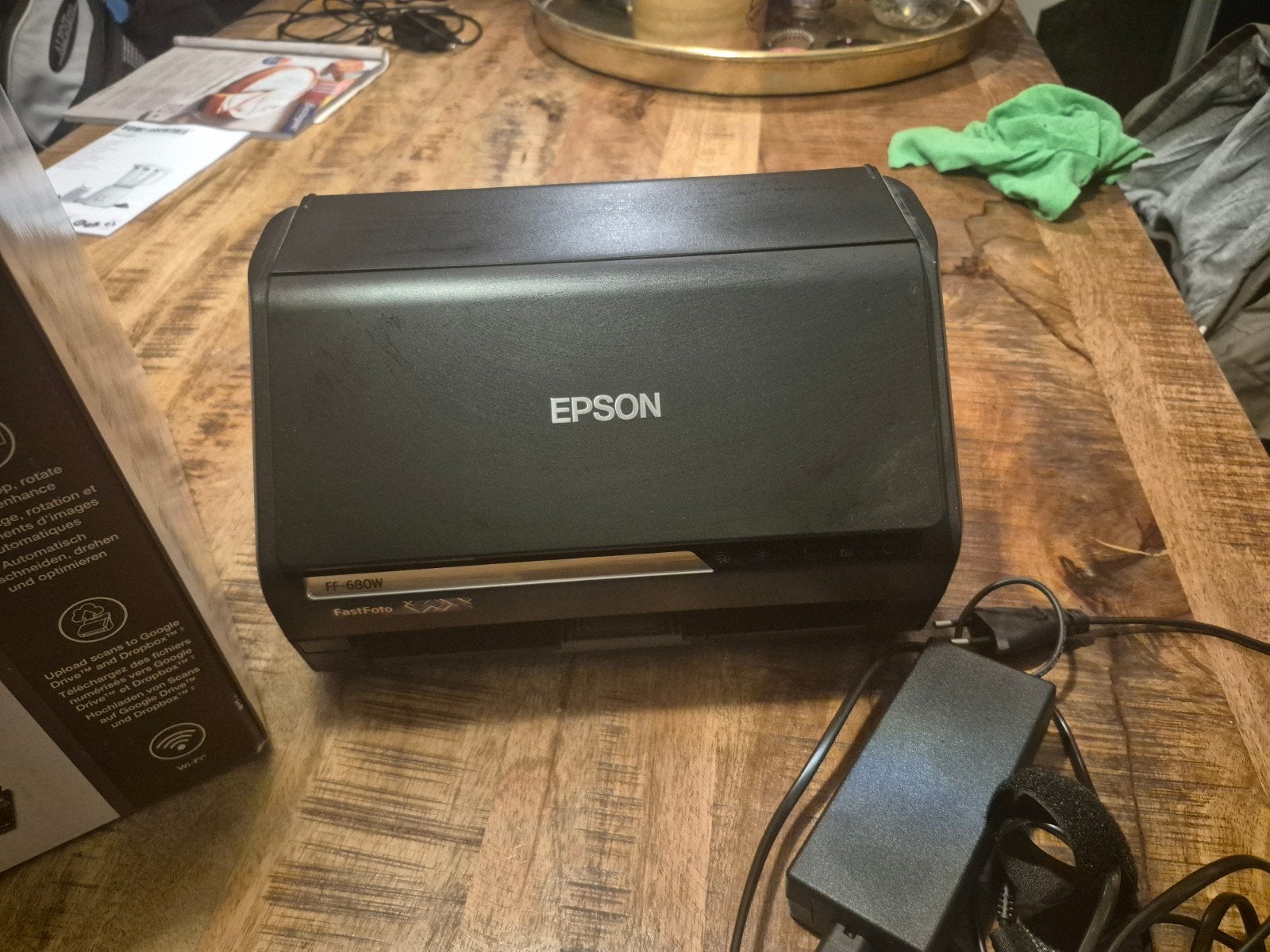 Epson FastFoto FF-680W Fotoscanner - Zo goed als nieuw, Ophalen, Epson, Ingebouwde Wi-Fi, Zo goed als nieuw