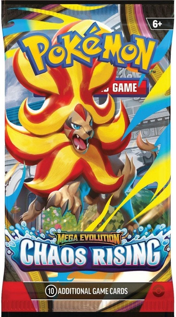 Pokémon Chaos Rising Booster Pack, Ophalen of Verzenden, Nieuw, Booster, Foil