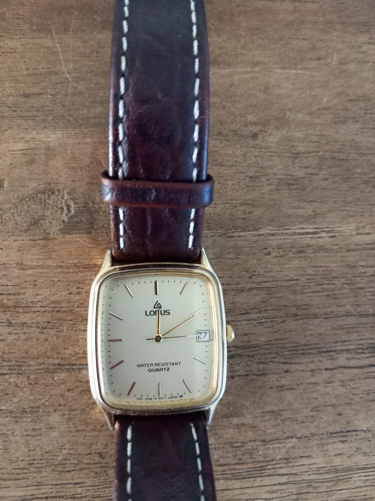 Lotus dames horloge met echt leren bandje, Sieraden, Tassen en Uiterlijk, Horloges | Dames, Ophalen of Verzenden
