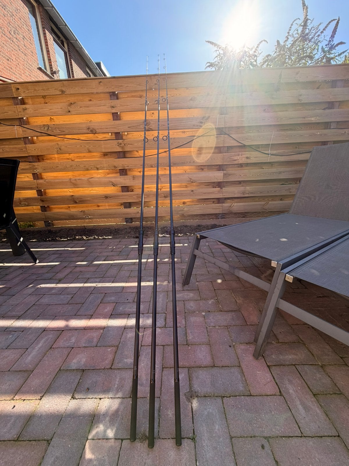 3 stuks zgan shimano tx1 12 ft ( nieuwe type), Ophalen of Verzenden, Zo goed als nieuw, Werphengel
