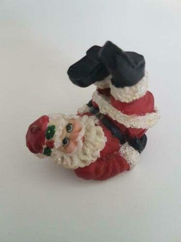 mini stenen kerstman in nieuwstaat, Ophalen of Verzenden, Zo goed als nieuw