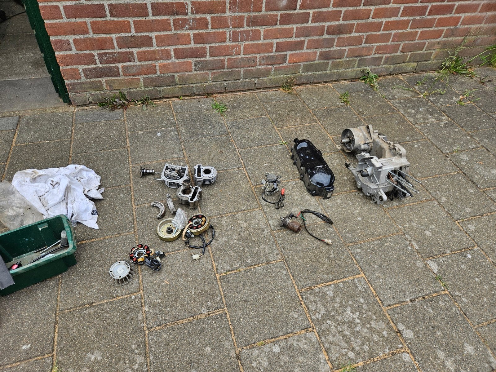 onderdelen GY6 blok, snorscooter, Ophalen of Verzenden, Gebruikt, Overige merken