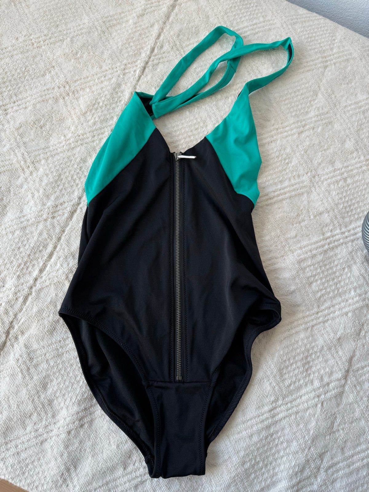 Diesel badpak met rits - Zwart/Groen(nieuw maat 36), Kleding | Dames, Ophalen of Verzenden, Zo goed als nieuw, Zwart, Badpak