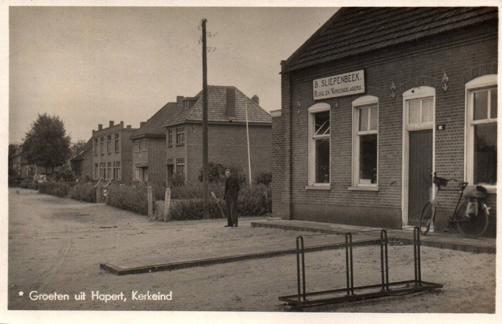 Ansichtkaart Hapert, Verzenden, Noord-Brabant
