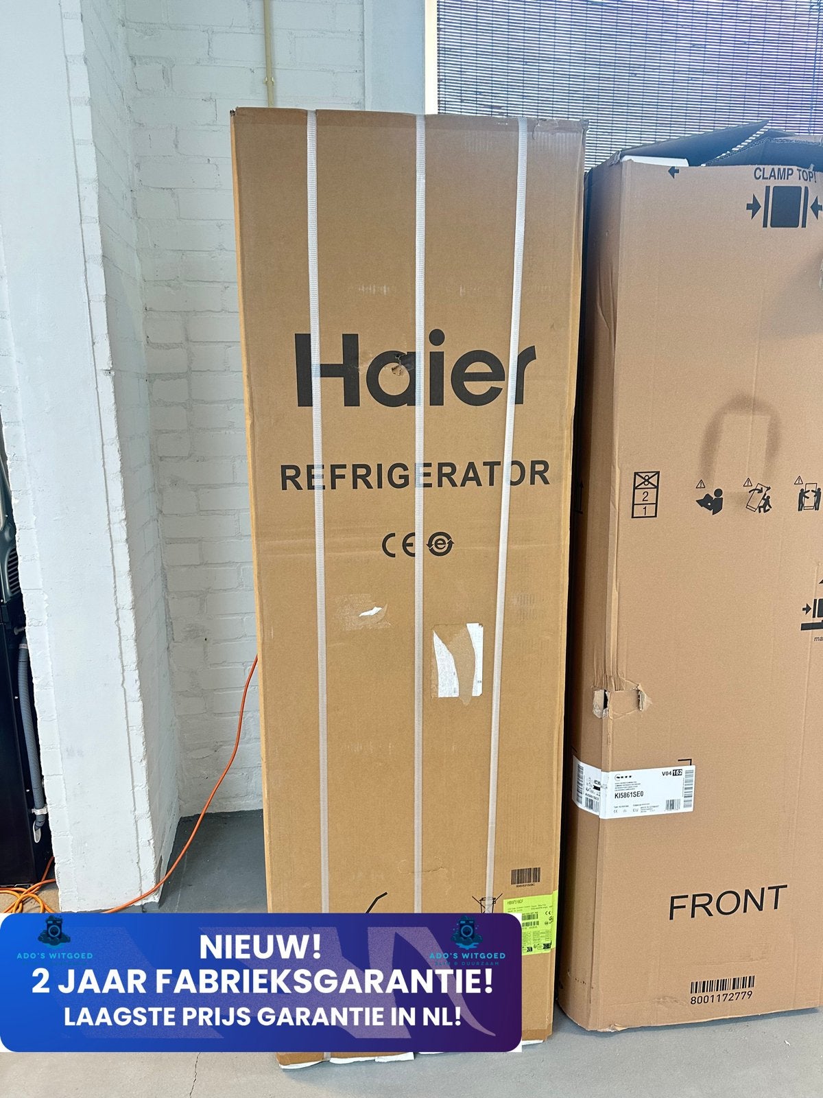 HAIER 178CM INBOUW KOELVRIESKAST WiFi No Frost DEUR-OP-DEUR, Witgoed en Apparatuur, Koelkasten en IJskasten, 200 liter of meer