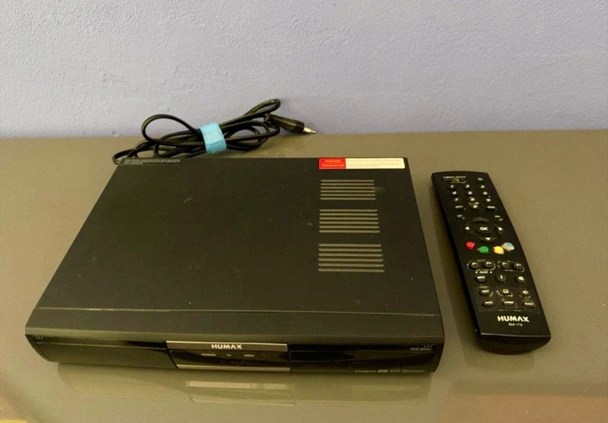 Humax iRHD-5000C HD Decoder met Afstandsbediening, Verzenden, Gebruikt, Harddiskrecorder