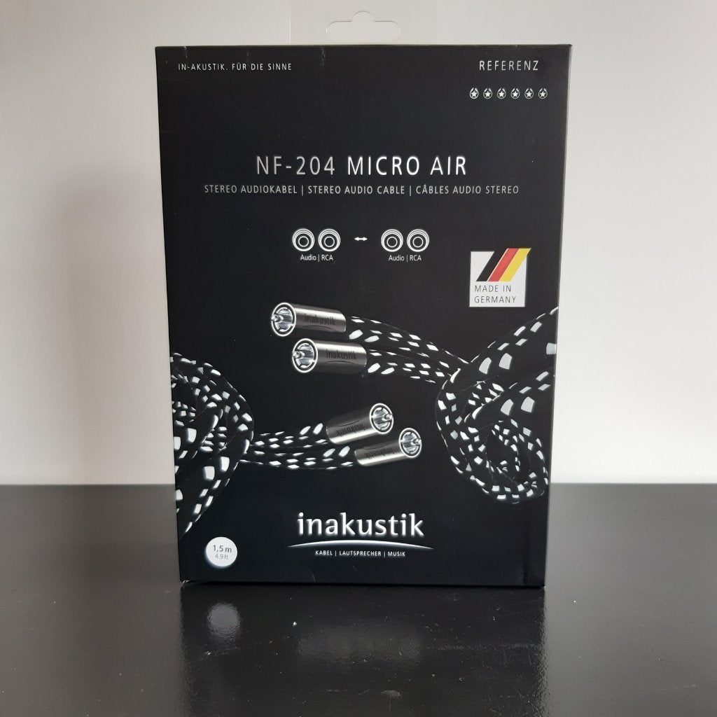 Inakustik Referenz NF-204 analoge interlinkset 1,5 meter, Inakustik, -, -, Nieuw