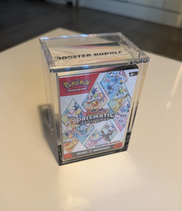 Acrylic Booster Bundle Case Strong Magnet UV Resistance, Ophalen of Verzenden, Nieuw, Booster
