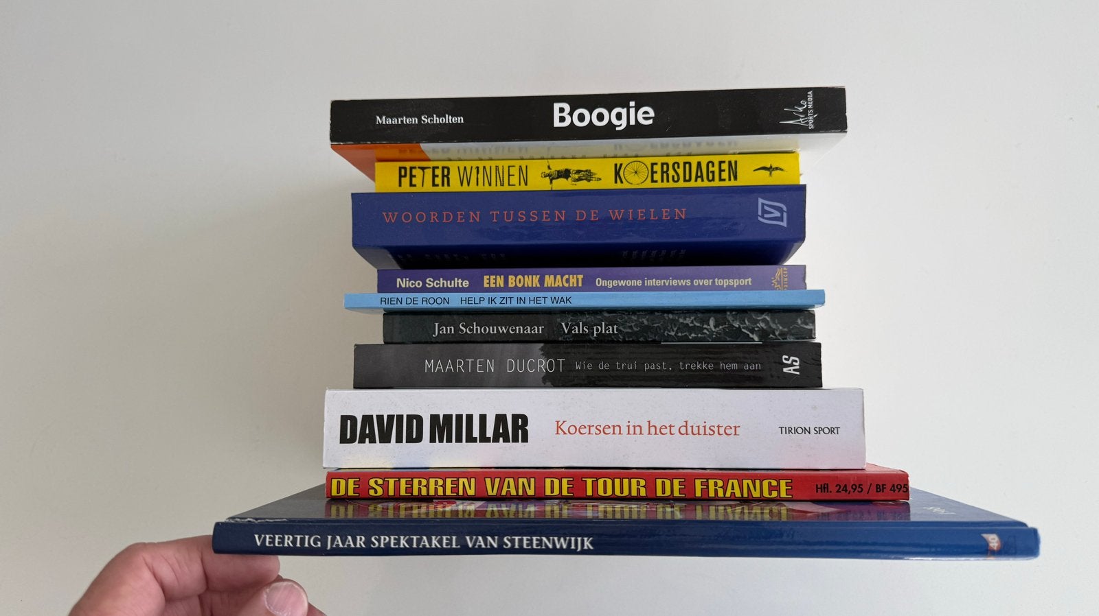 Wielerboeken Collectie - Diverse Titels, Ophalen of Verzenden, Gelezen, Lopen en Fietsen
