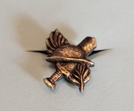 Militaire  knoopspeld, Ophalen of Verzenden, Landmacht, Nederland, Embleem of Badge