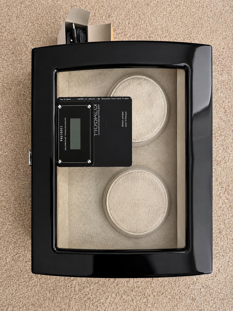 Modalo Luxe Horlogewinder 2 Horloges + Opbergdoos ONGEBRUIKT, Ophalen of Verzenden