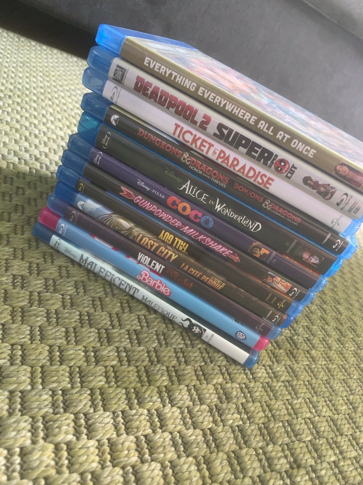 12 Blu-ray/DVD films: Deadpool 2, Coco, Maleficent, Barbie,, Cd's en Dvd's, Nederlands, Ophalen of Verzenden, Blu-ray, Vanaf 12 jaar