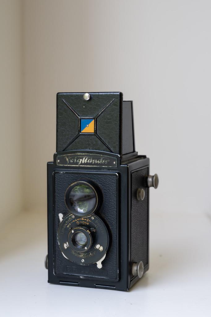Voigtländer Brillant, Audio, Tv en Foto, Fotocamera's Analoog, Ophalen of Verzenden, Gebruikt, Spiegelreflex, Overige Merken