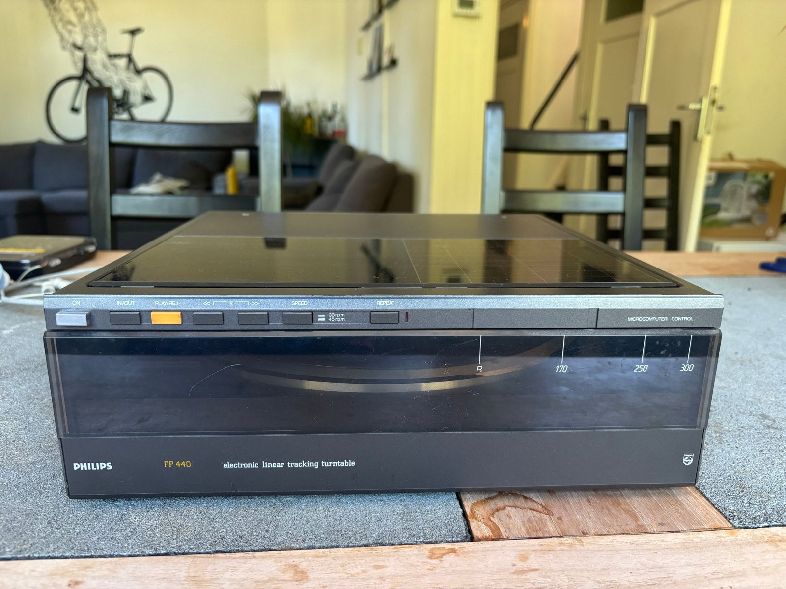 Philips FP440 Platenspeler, Ophalen, Gebruikt, Platenspeler, Philips