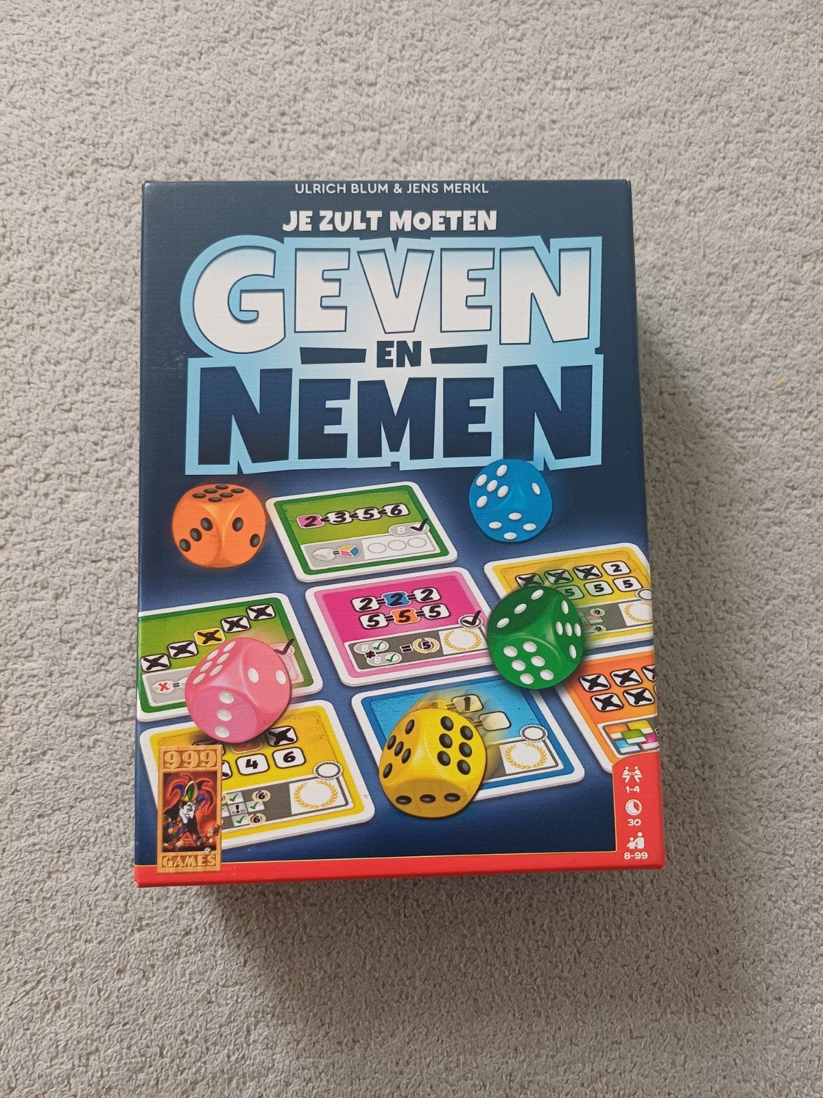 Geven en Nemen spel, Ophalen of Verzenden, Zo goed als nieuw, 999 Games