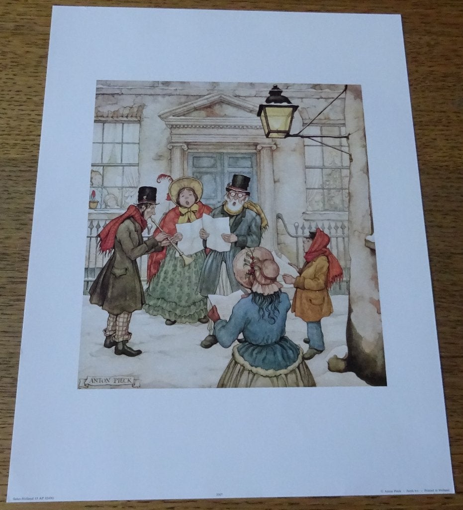 Heel veel grote prenten en posters van Anton Pieck, Ophalen of Verzenden, Reproductie