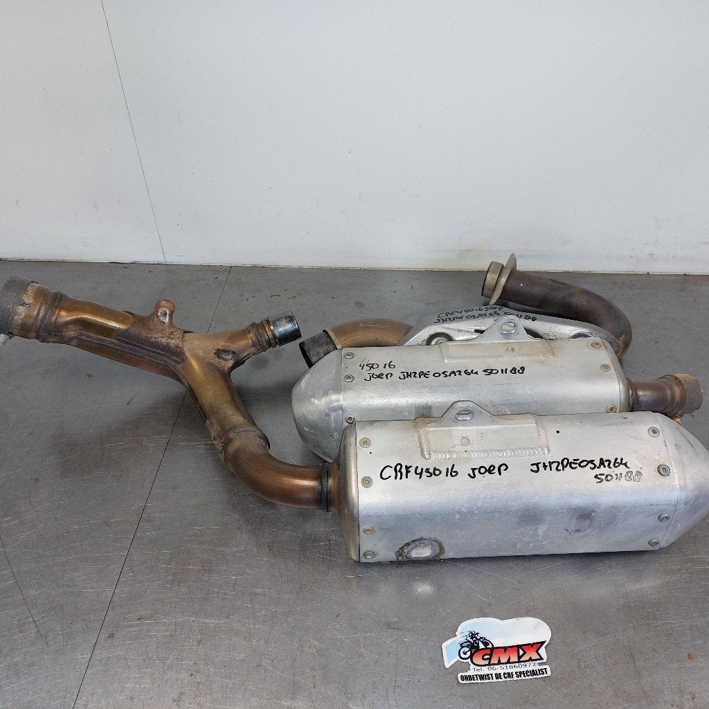 uitlaat Honda CRF450 (2015-2016) uitlaatdemper CRF450, Ophalen of Verzenden, Cmx, Cmx, Cmx