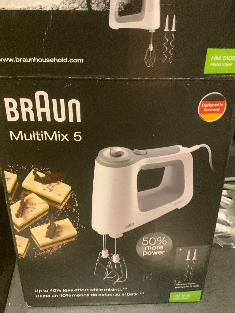 Braun Multimix 5 , brand new, Ophalen, Nieuw, 3 snelheden of meer