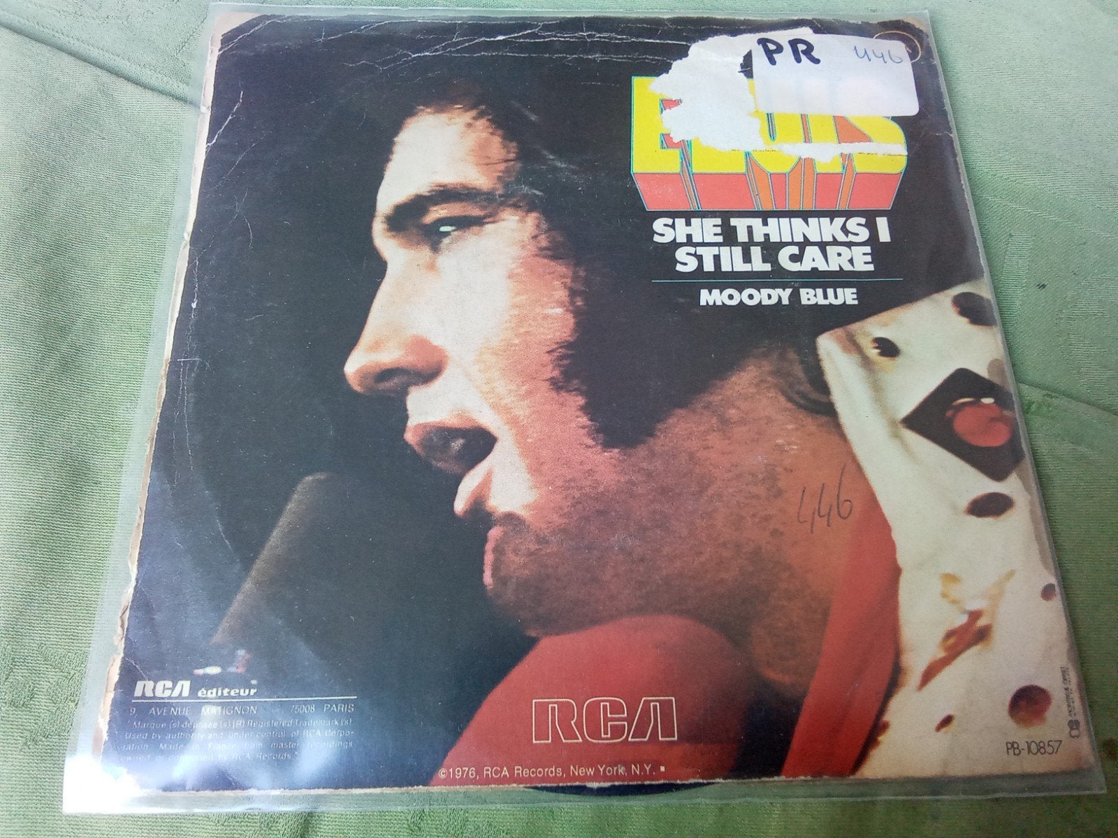 Elvis Presley.            Moody blue, Verzenden, Gebruikt