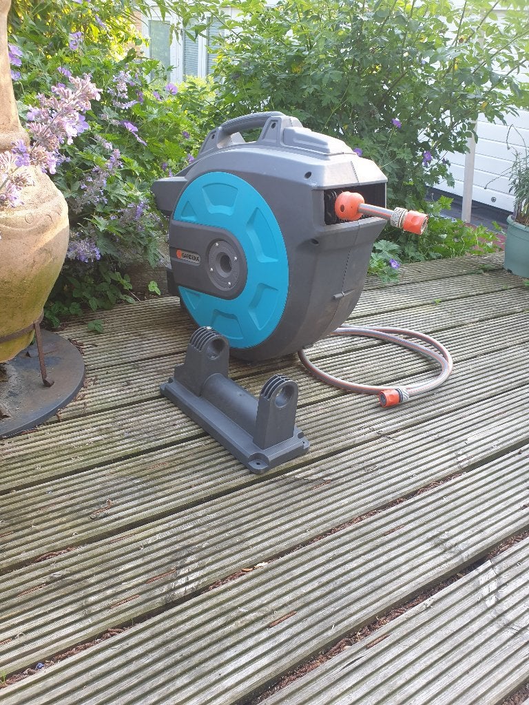 Gardena slangenhaspel, Ophalen of Verzenden, Zo goed als nieuw, Tuinslanghaspel