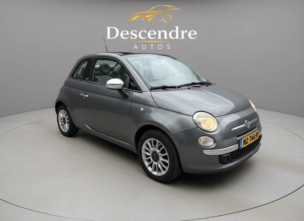 Fiat 500C 1.2 Lounge cabrio 6 maand garantie (bj 2012), Auto's, Fiat, Voorwielaandrijving, Euro 5, Gebruikt, 4 cilinders