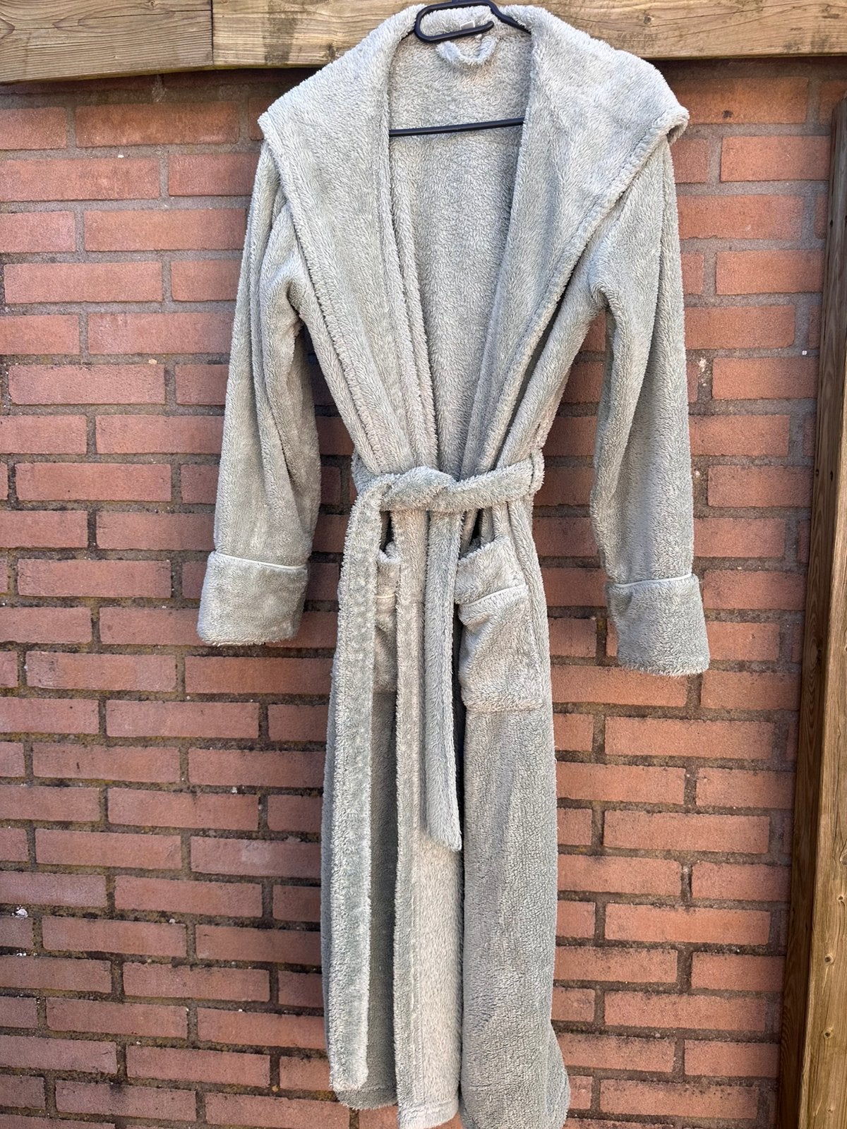 Optidee badjas xs groen, Ophalen of Verzenden, Zo goed als nieuw, Groen
