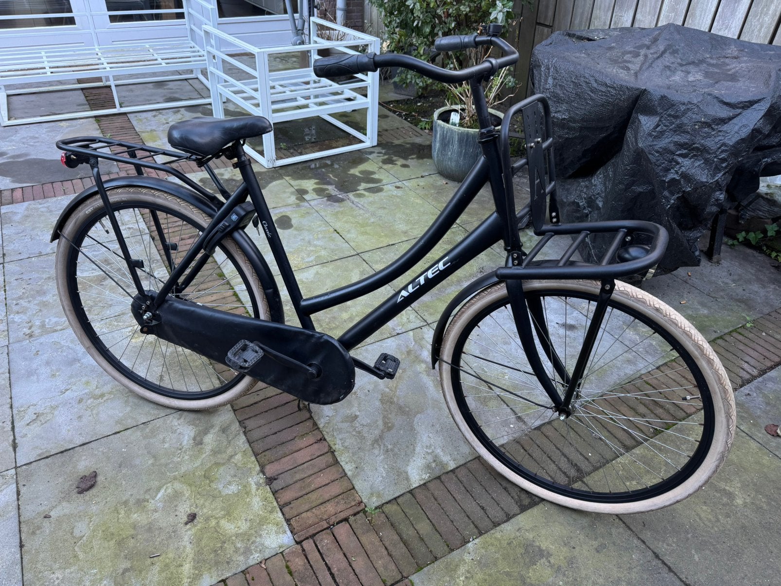 Cargo fiets dames 28 inch Altec Classic, Overige merken, Terugtraprem, 53 tot 56 cm, Ophalen of Verzenden