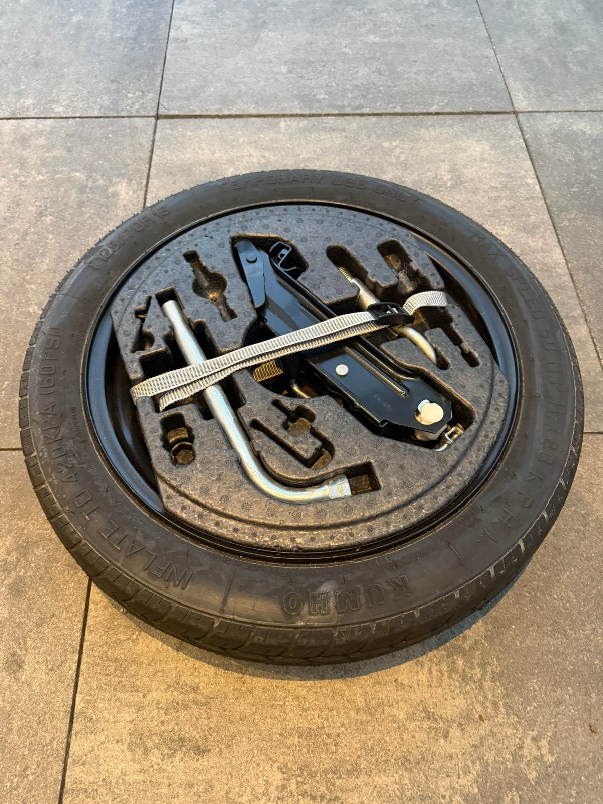 Reservewiel set VW Golf 6 5x112, Ophalen, Nieuw, Audi
