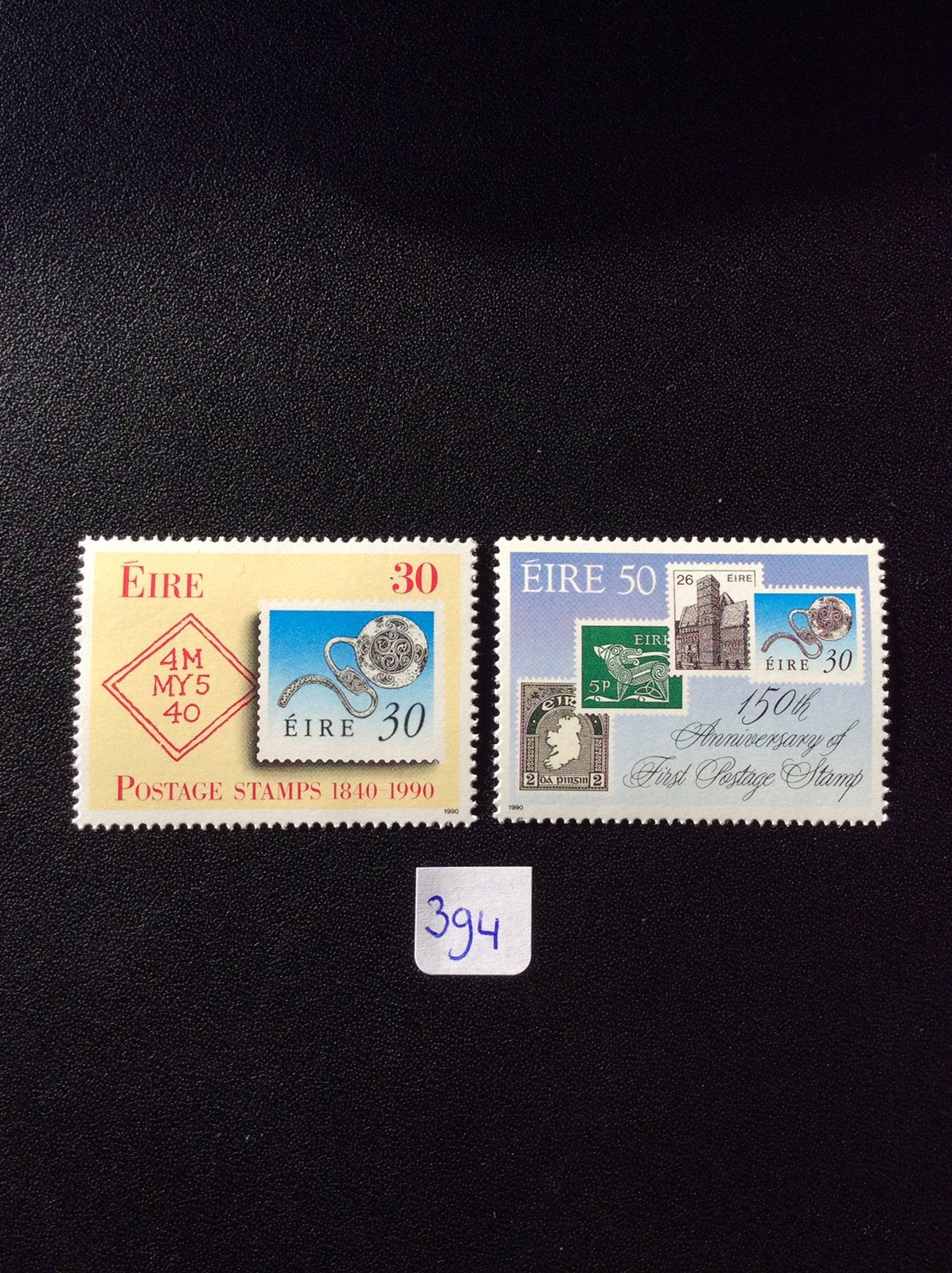 Ierland postzegels 1990 pfr Mi 718/19, Ophalen of Verzenden, Ierland, Postfris