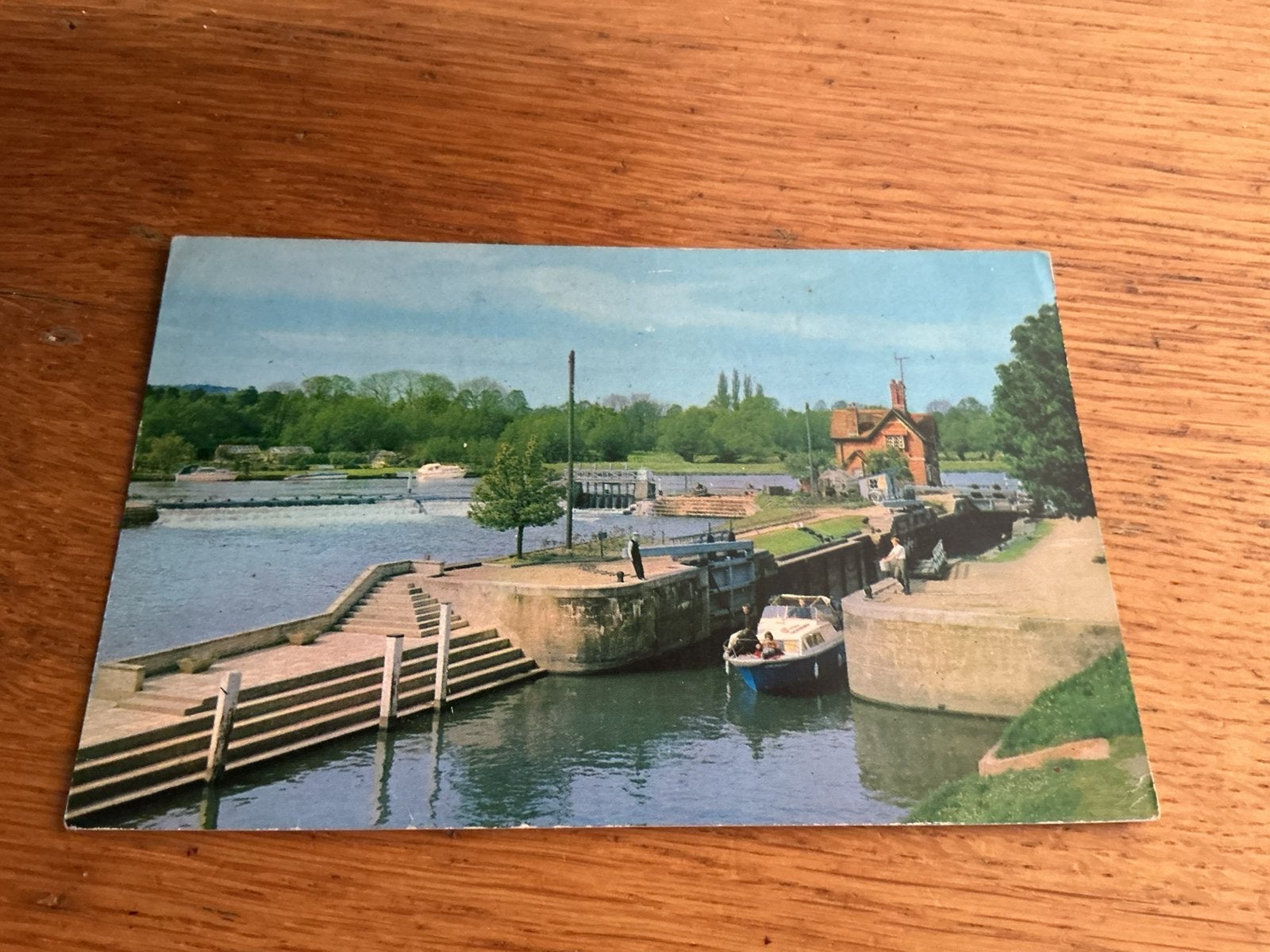 D92 Engeland Goring Lock sluis, Ophalen of Verzenden, Engeland
