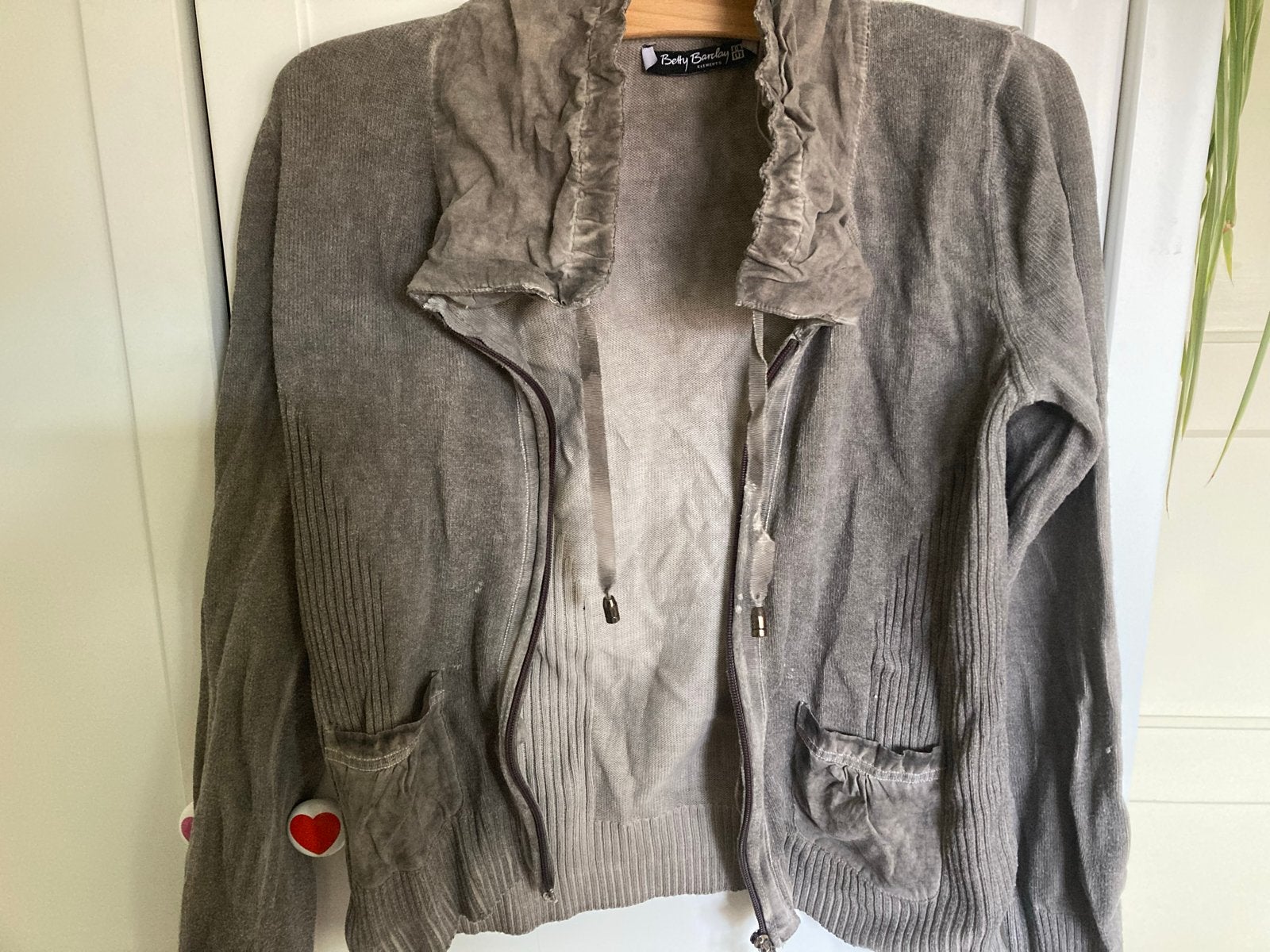 Betty Barclay Elements vest, Ophalen of Verzenden, Gedragen, Maat 38/40 (M), Grijs