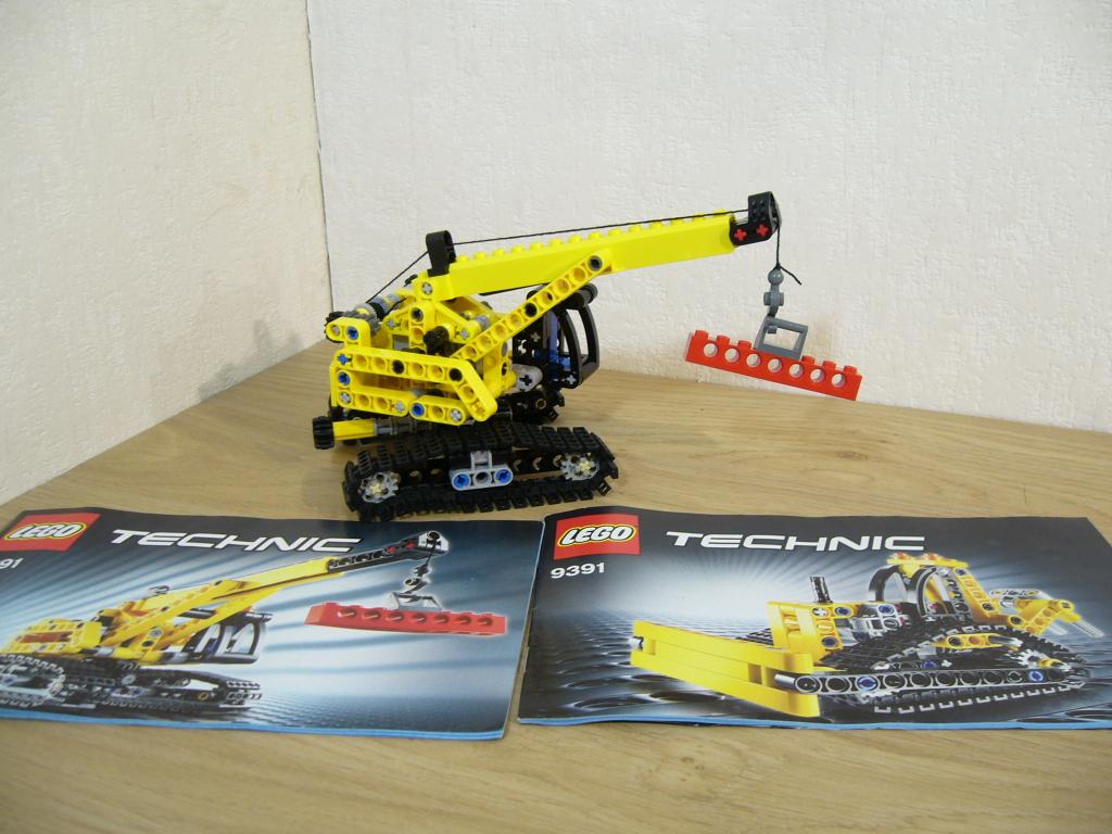 Lego Technic 9391 Crawler Crane, Gebruikt, Ophalen of Verzenden, Technic, Complete set