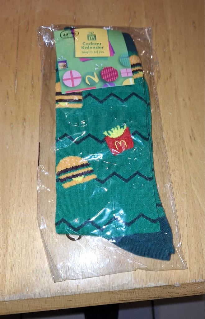 SPLINTERNIEUWE ORIGINELE LIMITED EDITION MC DONALDS SOKKEN
M, Overige kleuren, Ophalen of Verzenden, MC DONALD'S, Nieuw