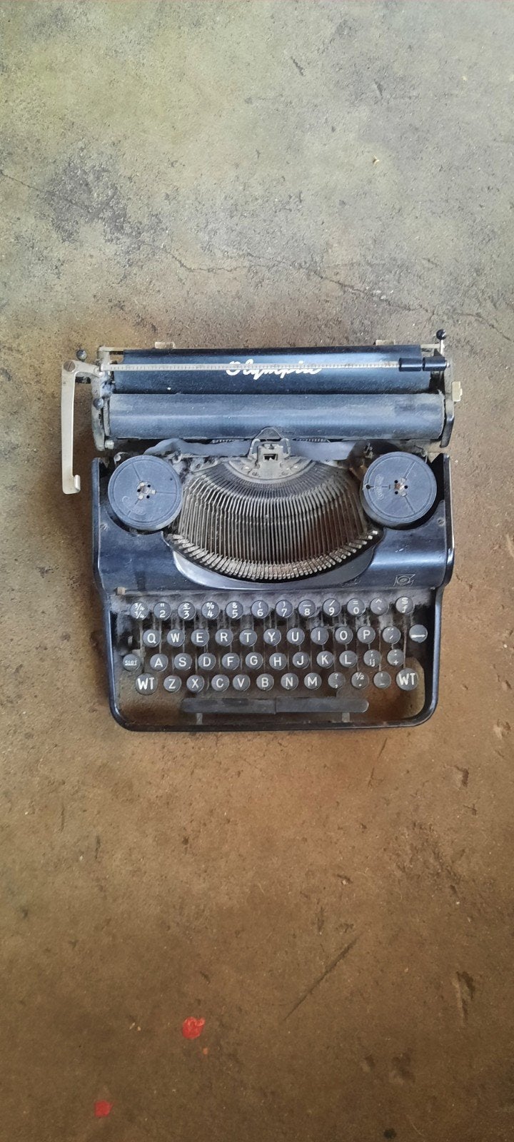 Vintage typemachine, Antiek en Kunst, Ophalen