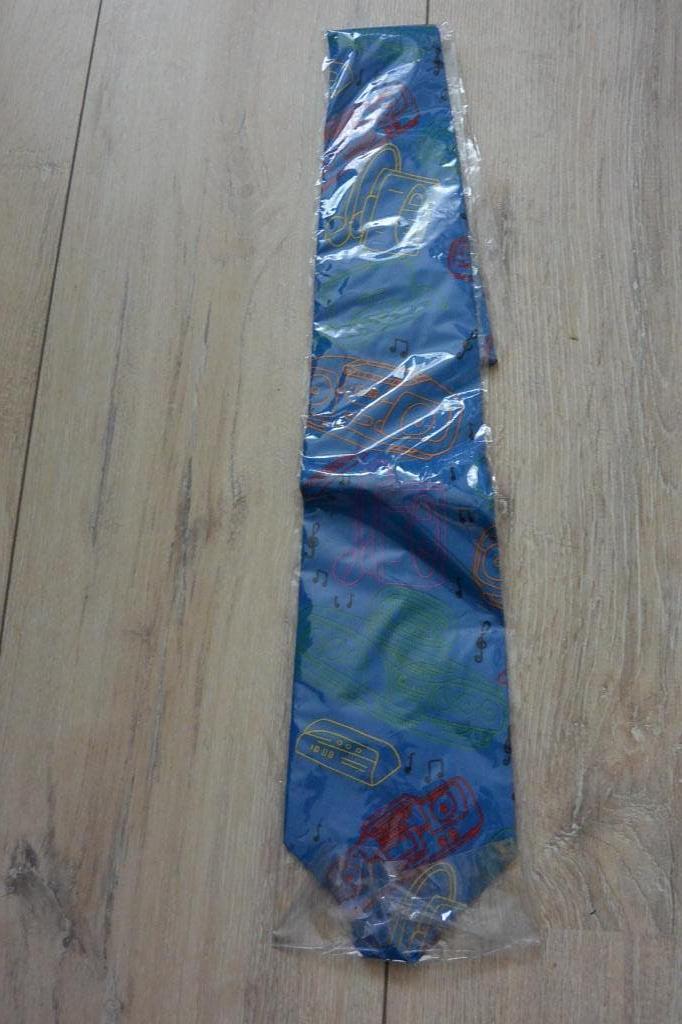 Panasonic - Blauwe nieuwe stropdas, Blauw, Nieuw, Ophalen of Verzenden, Met patroon
