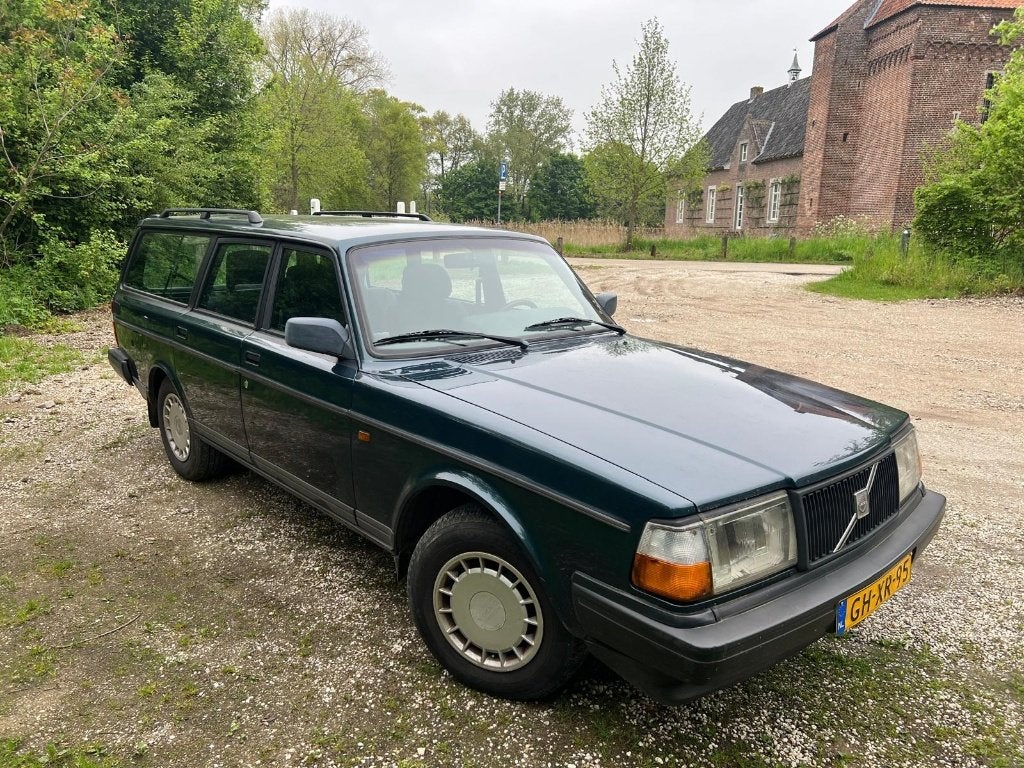 Volvo 240 2.3 Polar U9 1993 Groen, 4 cilinders, Origineel Nederlands, Grijs, Particulier