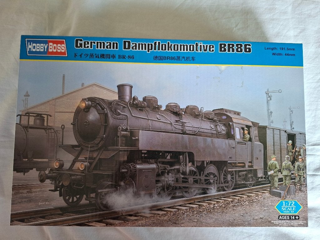 bouwdoos (plastic) BR86 stoomlokomotief, Ophalen of Verzenden, Nieuw, 1:50 tot 1:144
