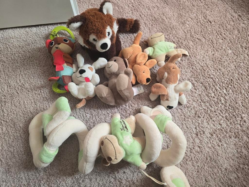Baby knuffels, Kinderen en Baby's, Speelgoed | Knuffels en Pluche, Ophalen of Verzenden, Zo goed als nieuw, Overige typen